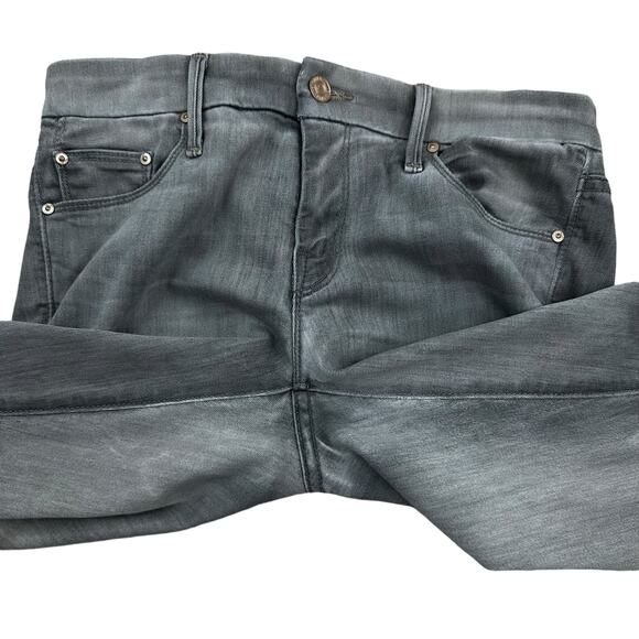 MOTHERl The Looker jeans Size 28  Dark Moon Magic Grey Light Wash Skinny - Picture 12 of 16
